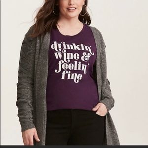 Plus Torrid Raglan Tee